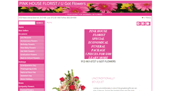 Desktop Screenshot of pinkhouseflorist.net