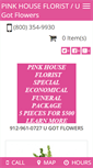 Mobile Screenshot of pinkhouseflorist.net